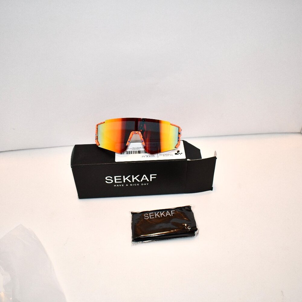 SEKKAF Youth Baseball & Sports Sunglasses – Lightweight Polycarbonate Lens for K